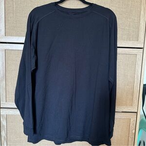 Alphalete Black Long Sleeve Athletic Shirt Size Large